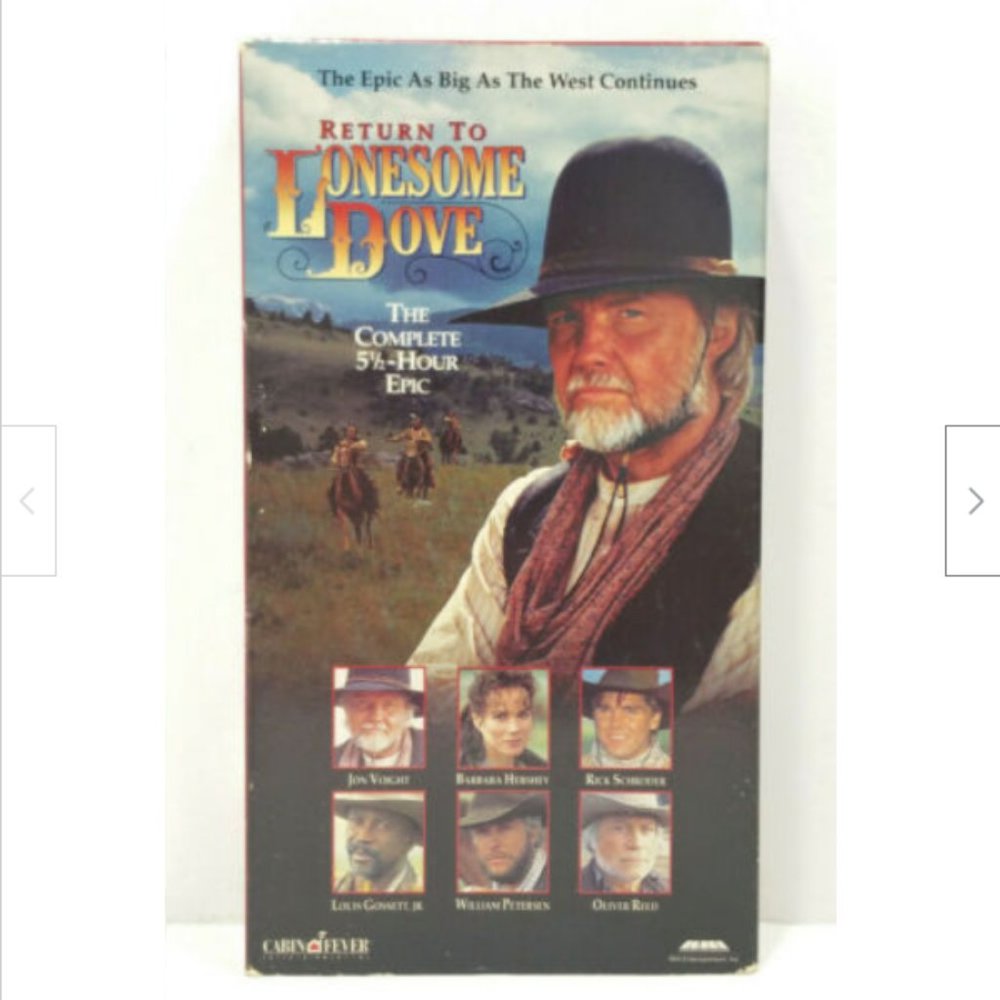 Return to Lonesome Dove (VHS, 1993) 4953E1M